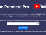 Youtube İçerik Üreticileri İçin Ücretsiz Adobe Premiere Pro
